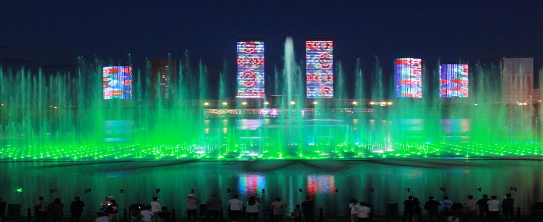 캉바스 야경(차창관광)